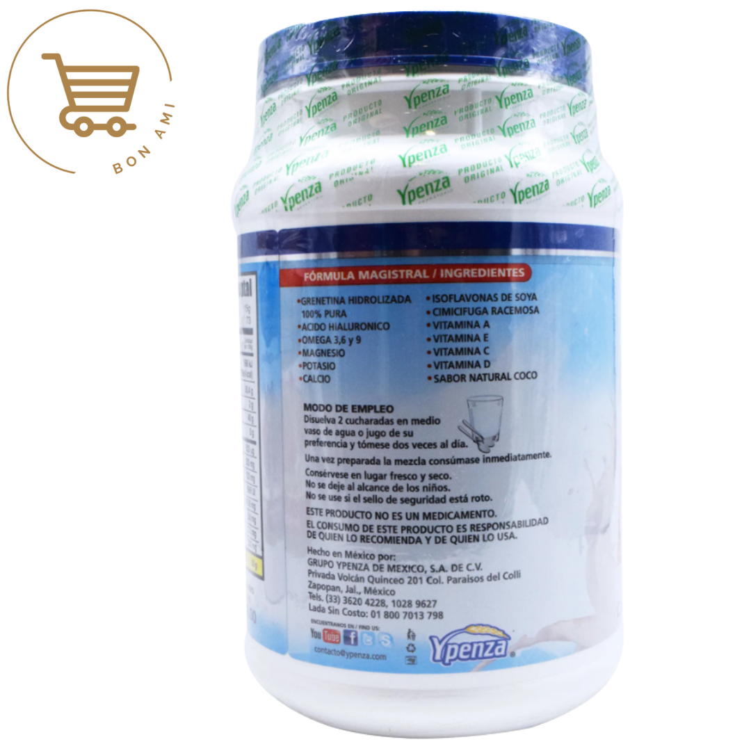 Grenetina Hidrolizada Sabor Coco 1.1 kg